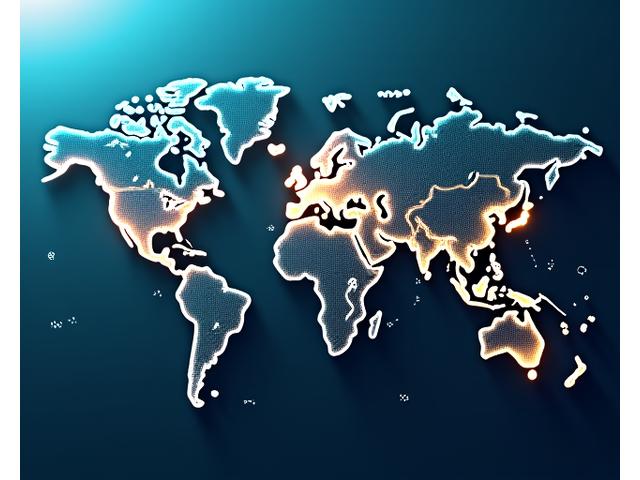 Global partnership network visualization